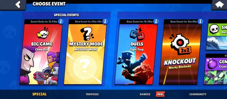 Nowe wydarzenia specjalne Nowe wydarzenia specjalne