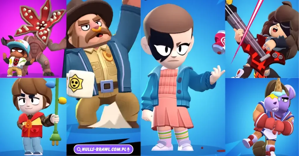 Skórki Nulls Brawl Stranger Things
